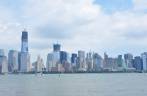 A inconfundível skyline de Manhattan, vista de New Jersey, nos Estados Unidos